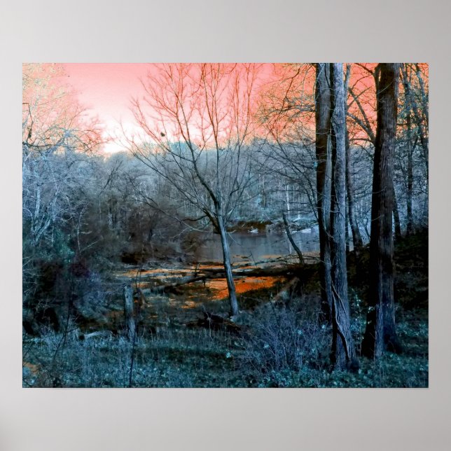 Poster Coucher de soleil imminent (Devant)