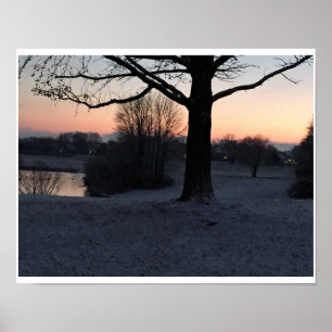 Poster Coucher de soleil sur Core Creek