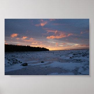 Poster Coucher de soleil - Traverse City, Michigan