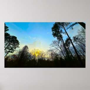Poster coucher du soleil,