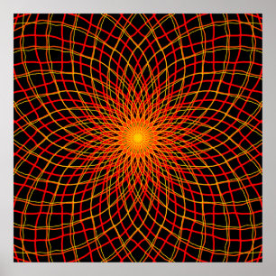 Poster Coucher du soleil