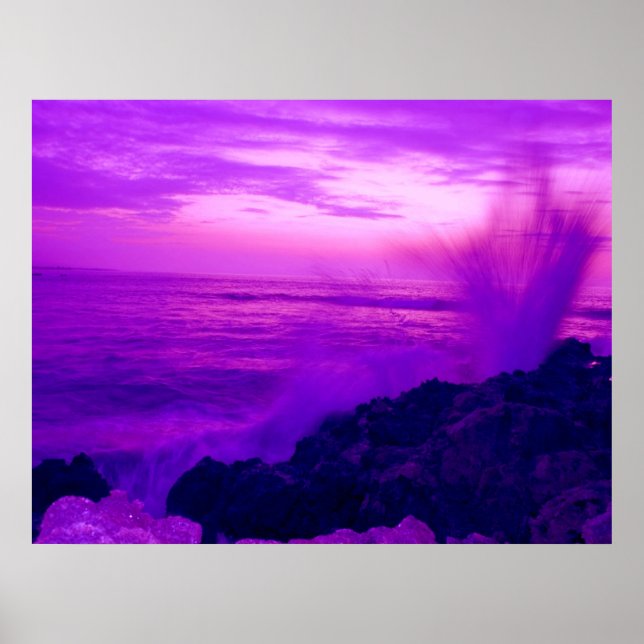 Poster Coucher du soleil (Devant)