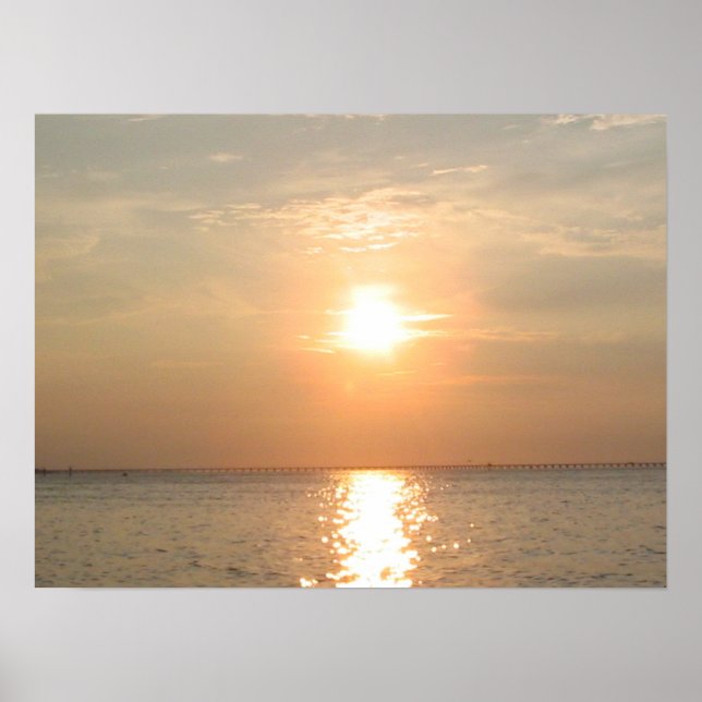 Poster Coucher du soleil (Devant)