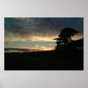 Poster Coucher du soleil