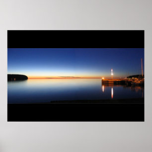 Poster Coucher du soleil du comté de Door