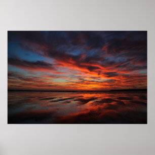 Poster Couchers de soleil infinis