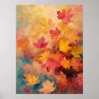 Couleur Abstraite de l'art d'automne japonais