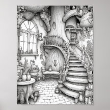 Couleur Adulte Intérieur Imaginaire