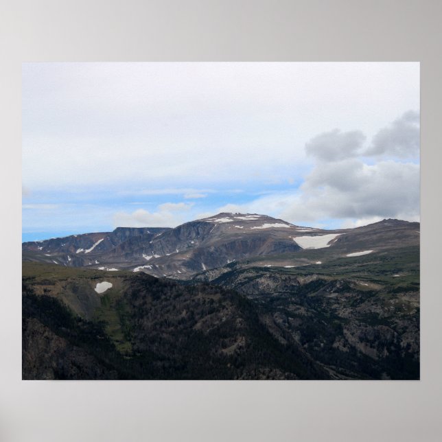Poster Couleur Beartooth Pass 16x20 (Devant)