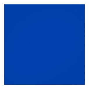 Poster Couleur de clé chroma bleu