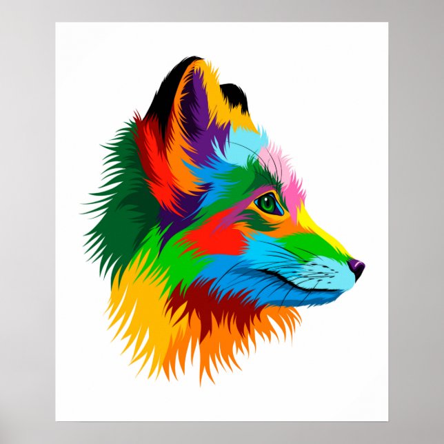 Poster Couleur du lobo (Devant)