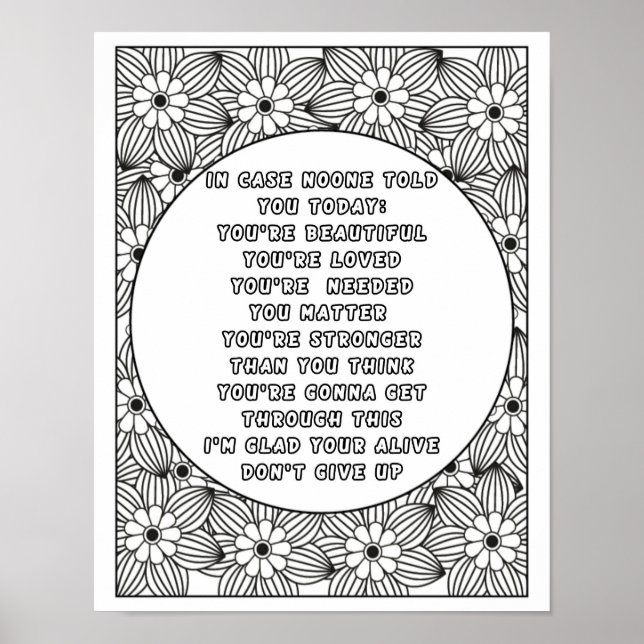 Poster Couleur du monde : teintes vives de la positivité (Devant)