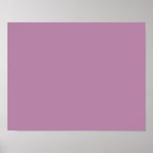 Poster couleur mauve