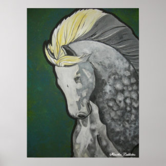 Poster Couleur moi Dapper par Heather Ledbetter