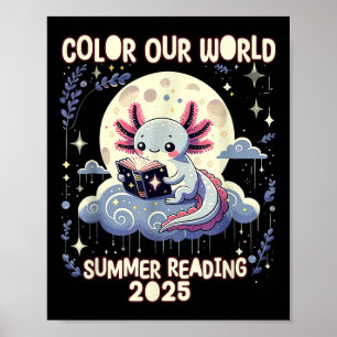 Poster Couleur Notre Programme Mondial de Lecture Été 202