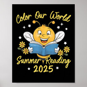 Poster Couleur Notre Programme Mondial de Lecture Été 202
