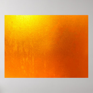 Poster Couleur or ou feuille sur le mur texture arrière -