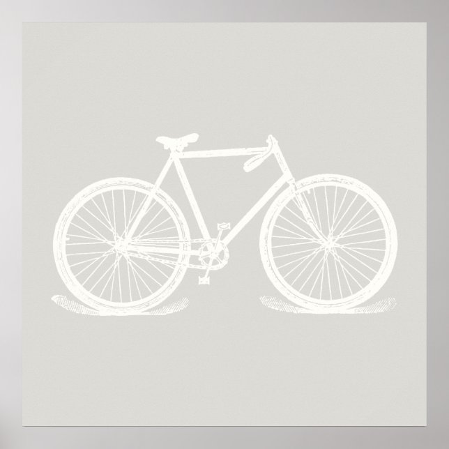 Poster COULEUR PERSONNALISÉE D'Art Vélo (Devant)
