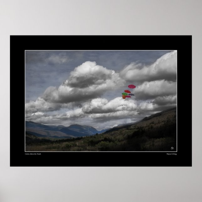 Poster Couleurs au-dessus de l'encoche (Devant)