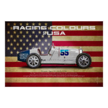 Couleurs de course USA