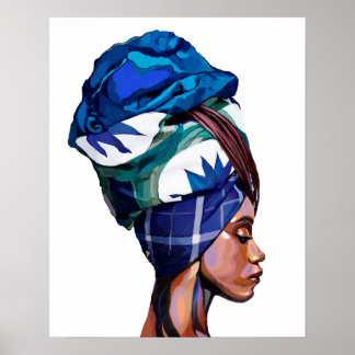 Poster Couleurs de l'Afrique. #photo