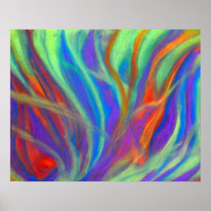 Poster Couleurs dessous