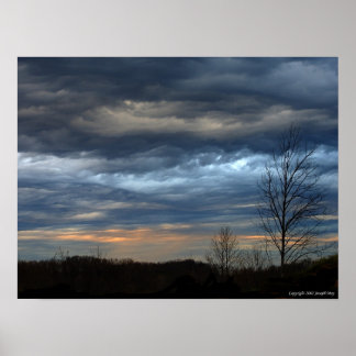 Poster Couleurs du Ciel