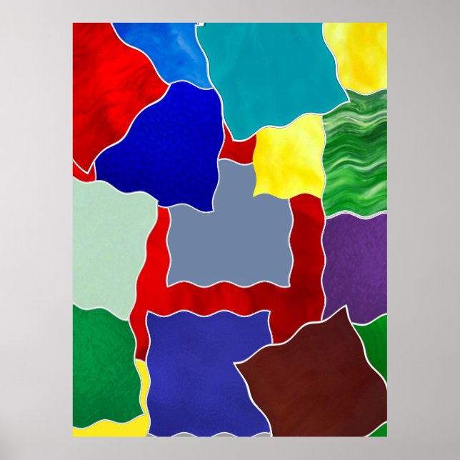 Poster Couleurs et nuances (Devant)