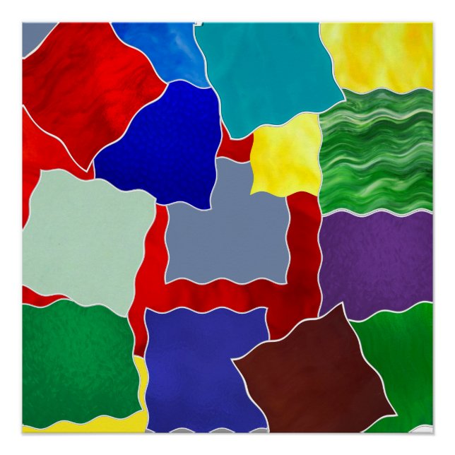 Poster Couleurs et nuances (Devant)