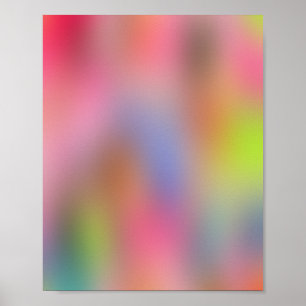 Poster Couleurs florissantes 08 Aura Gradient