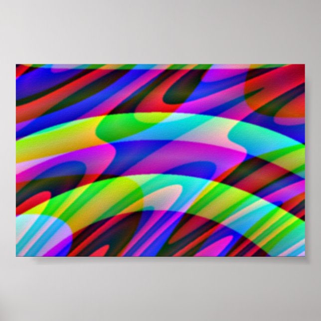 Poster Couleurs folles 1 (Devant)