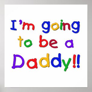 Poster Couleurs primaires vont être Daddy Dons