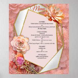 Poster Couleurs succulentes de broyage d'abricot pour 202