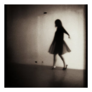 Poster Couloir où l'ombre danse