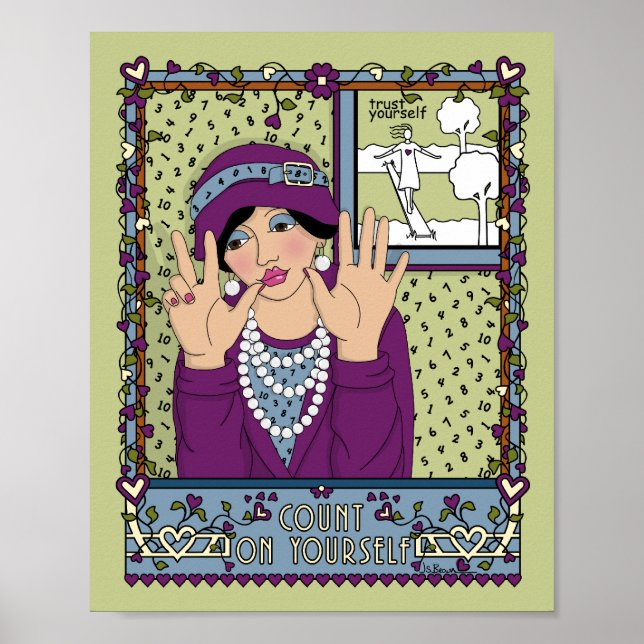 Poster Count On Yourself_A_8x10 (Devant)