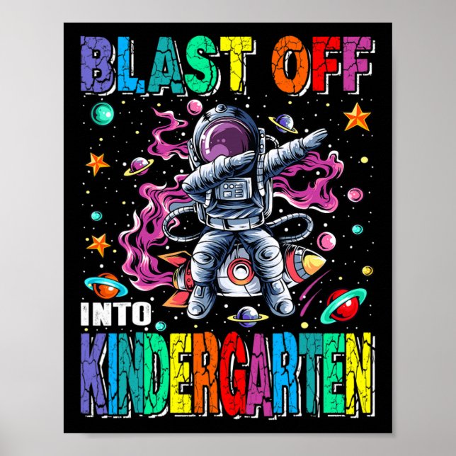 Poster Coup De Feu Dans Le Jardin D'Enfants Roquette Reto (Devant)