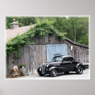 Poster Coupe Chevy 1937