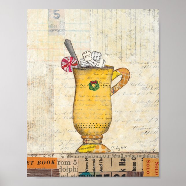 Poster Coupe de vacances jaune (Devant)