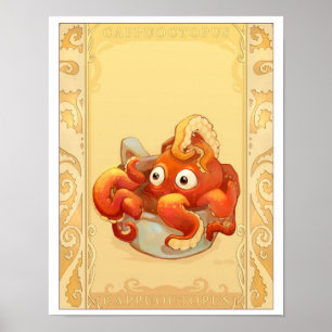 Poster Coupe d'Octopus