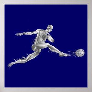 Poster Coupe du monde de football 2014 cadeau futebol but