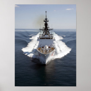 Poster Coupeur Waesche de la garde côtière des USA