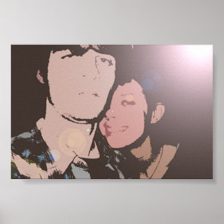 Poster Couple amoureux