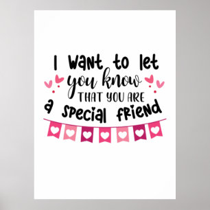 Poster Couple Cadeau Je Veux Vous Faire Savoir