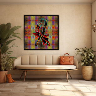 Poster Couple dansant