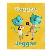 Couple de chats de Reggae Bleu