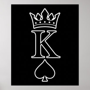 Poster Couple de King Love Valentine Romantic Valentines