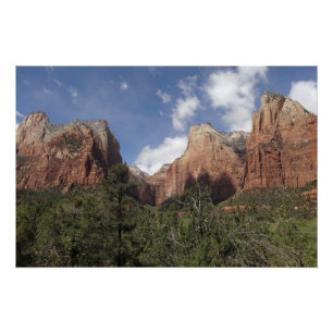 Poster Cour des Patriarches II au Zion National Park