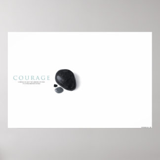 Poster Courage