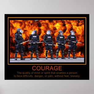 Poster Courage
