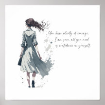 Courage Art Motivationnel